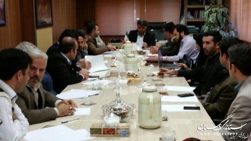 جلسه مشترک کمیته فناوری اطلاعات استان وکمیته فنی فرمانداری رامیان