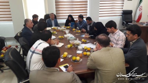 سیزدهمین جلسه کمیته فناوری اطلاعات ستاد انتخابات استان - شهرستان مراوه تپه