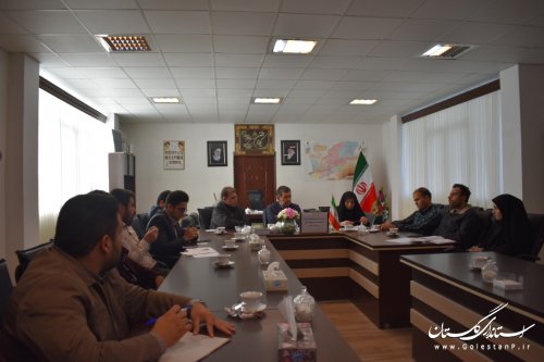 بیست و چهارمین جلسه کمیته فناوری اطلاعات ستاد انتخابات استان- شهرستان گمیشان